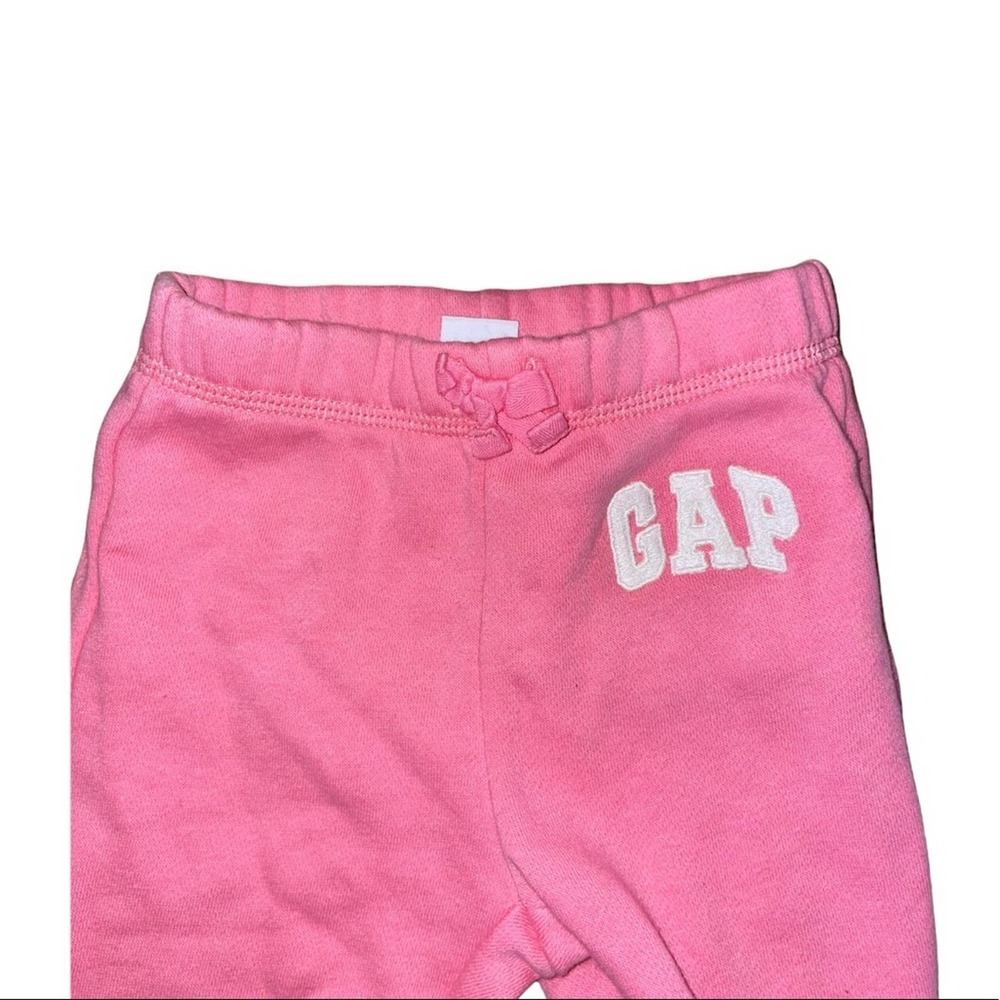 Baby Gap Pink Joggers Size 3-6 Months - Picture 2 of 4